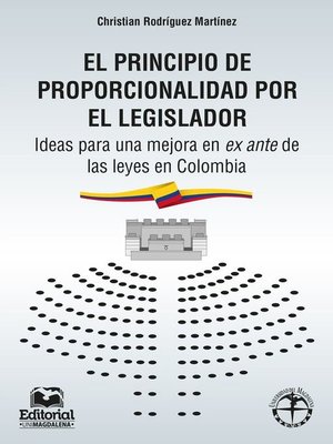 cover image of El principio de proporcionalidad por el legislador